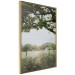 Wall Poster Sunny Day - Landscape of a Green Meadow Away From the City 150303 additionalThumb 7