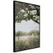 Wall Poster Sunny Day - Landscape of a Green Meadow Away From the City 150303 additionalThumb 4