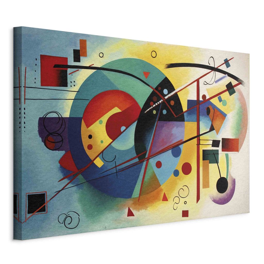 Duży Obraz XXL Kolorowa Abstrakcja - Kompozycja Inspirowana Twórczością Kandinskiego [Large Format]