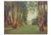 Quadro famoso Wannsee villa con giardino / Gli alberi di betulla nel Wannsee-garden 53403