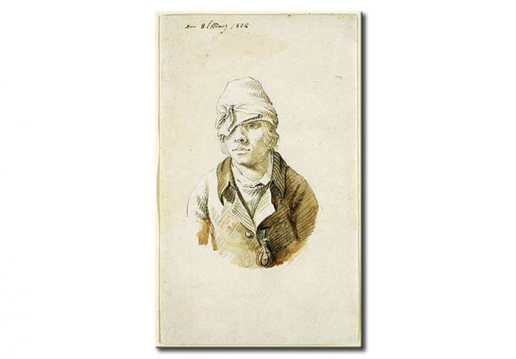 Reprodukcja obrazu Autoportret w czapce i przepasce na oko 54103