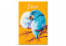 Obraz do malowania po numerach Zakochane papugi 132313 additionalThumb 6