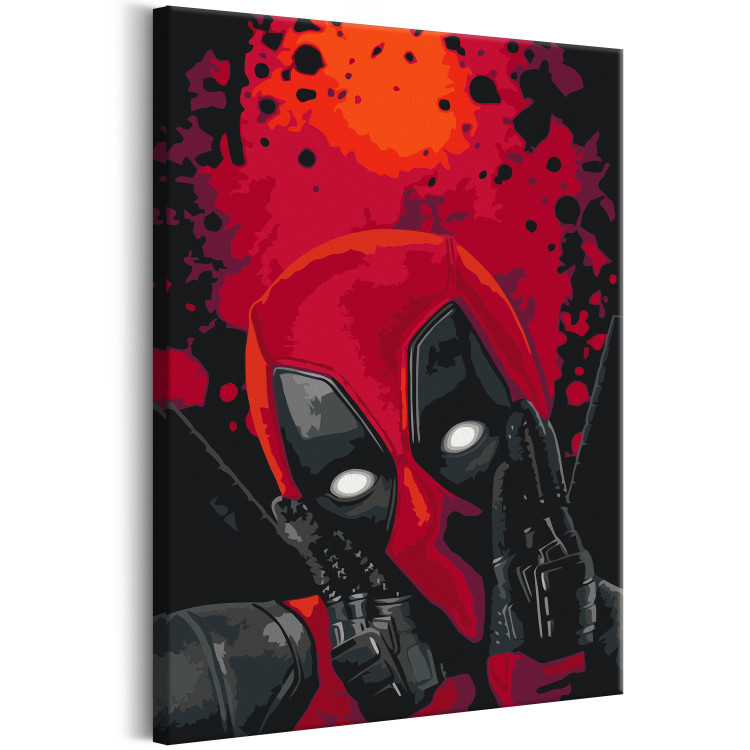 Paint by number Deadpool 132413 additionalImage 5