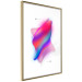 Wall Poster Abstraction - Uneven Convex Shapes in Shades of Cobalt and Pink 149713 additionalThumb 11