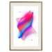 Wall Poster Abstraction - Uneven Convex Shapes in Shades of Cobalt and Pink 149713 additionalThumb 12