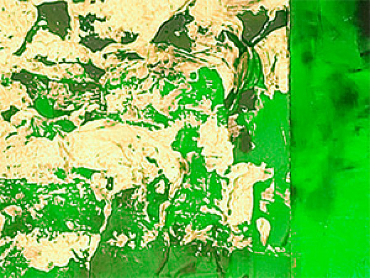 Pintura em tela Profundidade do verde 48113 additionalImage 2