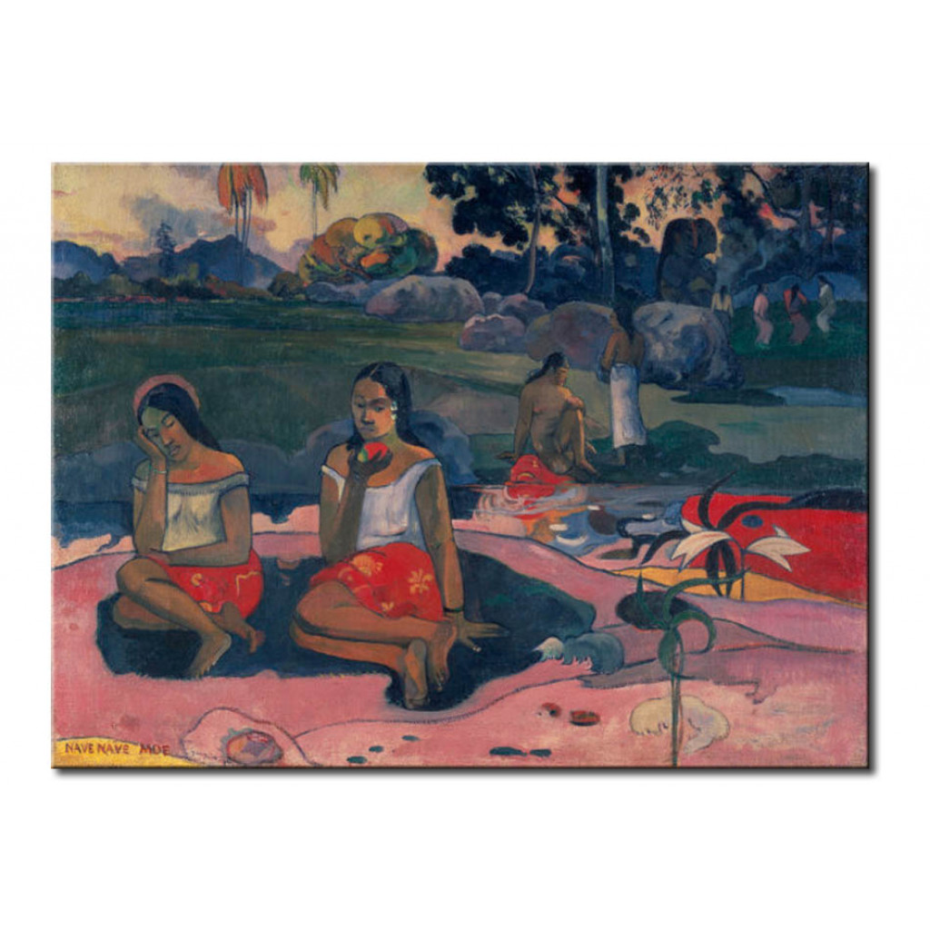 Schilderij  Paul Gauguin: Nave Nave Moe