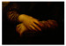 Reprodução do quadro famoso Mona Lisa, detail of her hands 52013