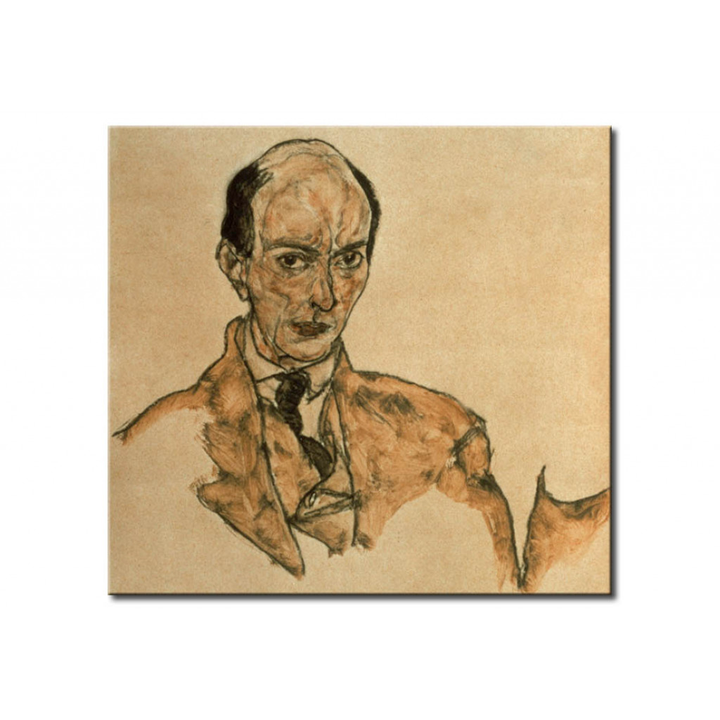 Reprodução Da Pintura Famosa Drawing By Schiele