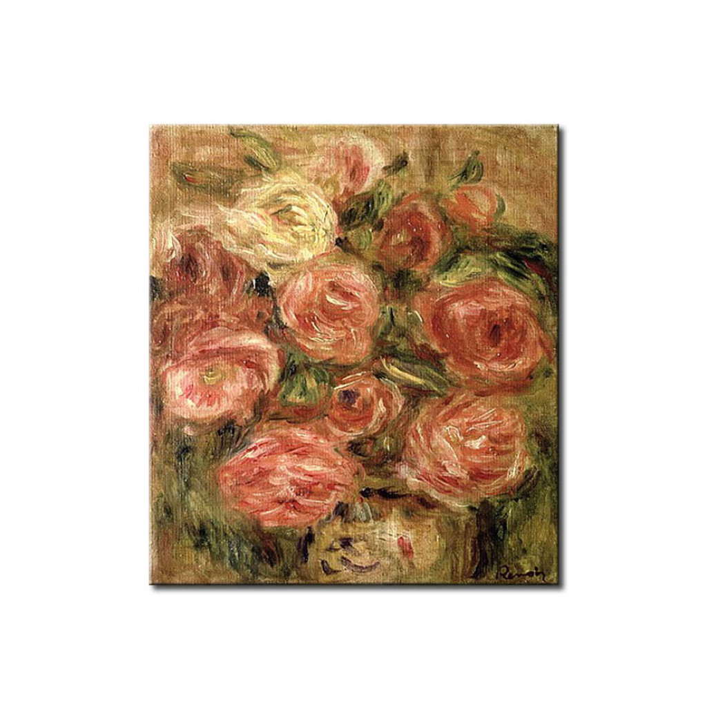 Schilderij  Pierre-Auguste Renoir: Flowers
