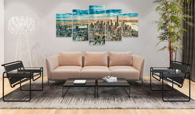 Acrylic Print NY: Dream City [Glass] 92513 additionalImage 3