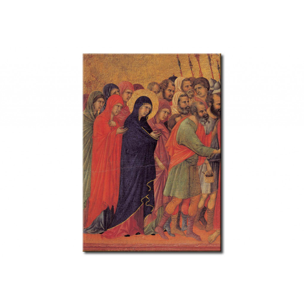 Reprodução Do Quadro Famoso Christ Carrying The Cross
