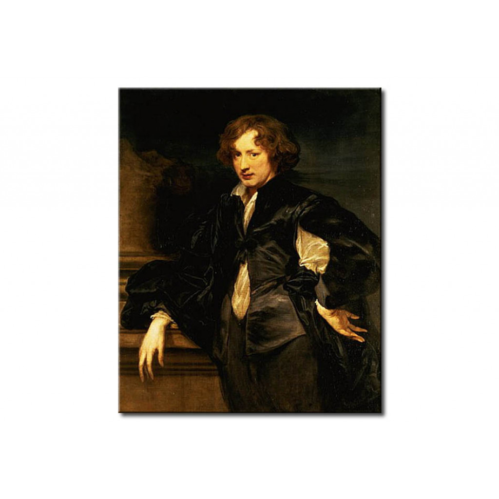 Schilderij  Anthony Van Dyck: Self Portrait