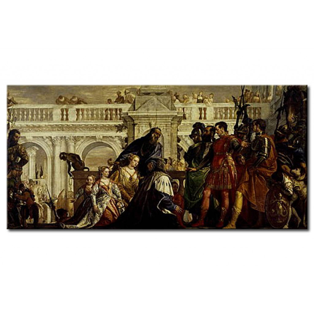 Schilderij  Paolo Veronese: Family Of Darius Before Alexander The Great
