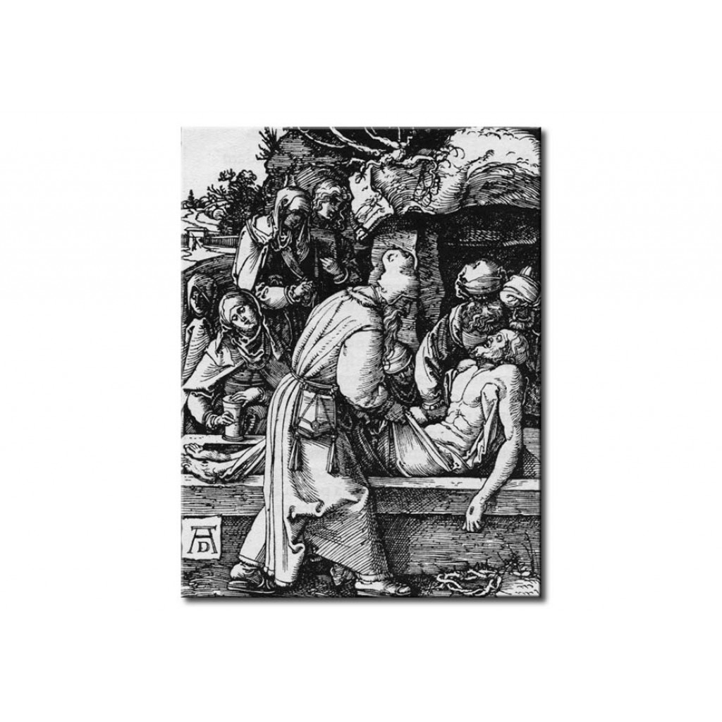 Schilderij  Albrecht Dürer: The Entombment