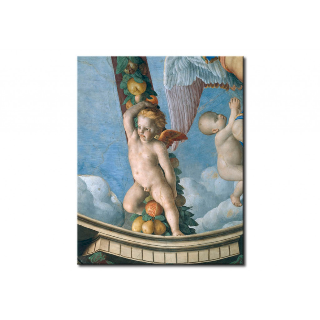 Schilderij  Agnolo Bronzino: The Trinity Between Saints