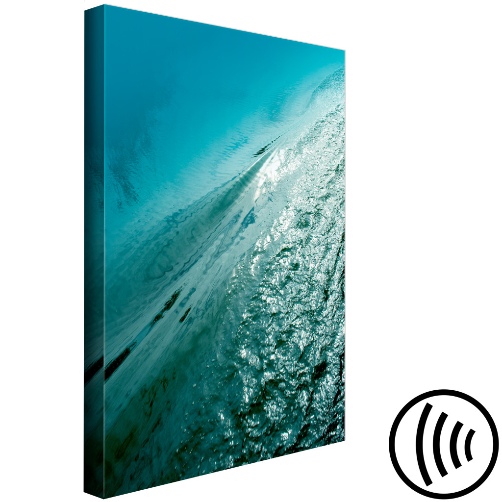 Schilderij  Zee: Wereld Van De Oceaan (1-delig) - Maritiem Landschap Van Waterige Natuur