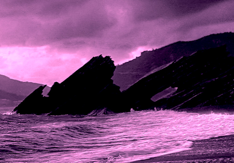 Cuadro Enchanted Ocean (1 Part) Wide Violet 125023 additionalImage 5