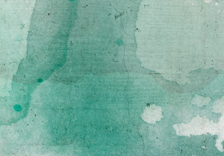 Papier peint Taches abstraites - une composition aquarelle aux nuances de menthe 137223 additionalImage 3
