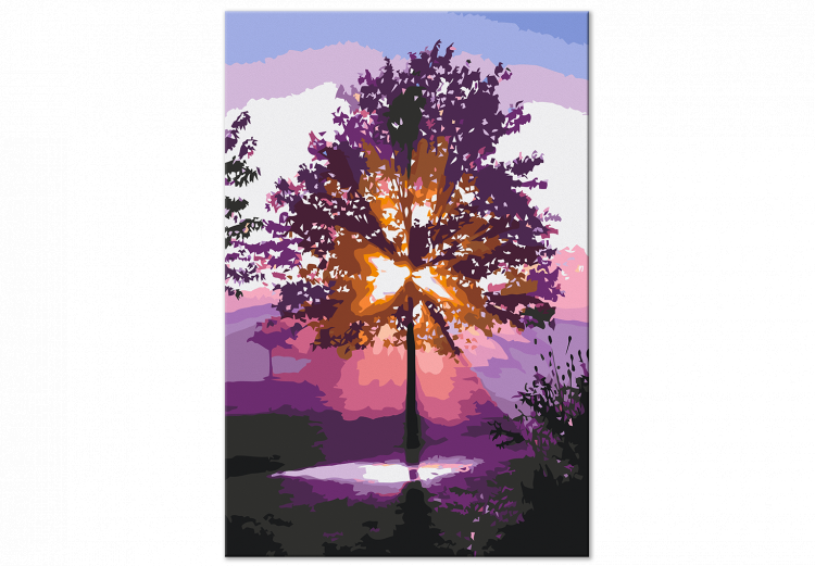 Paint by number Magic Tree - Sun Rays and Bright Nature 144623 additionalImage 4