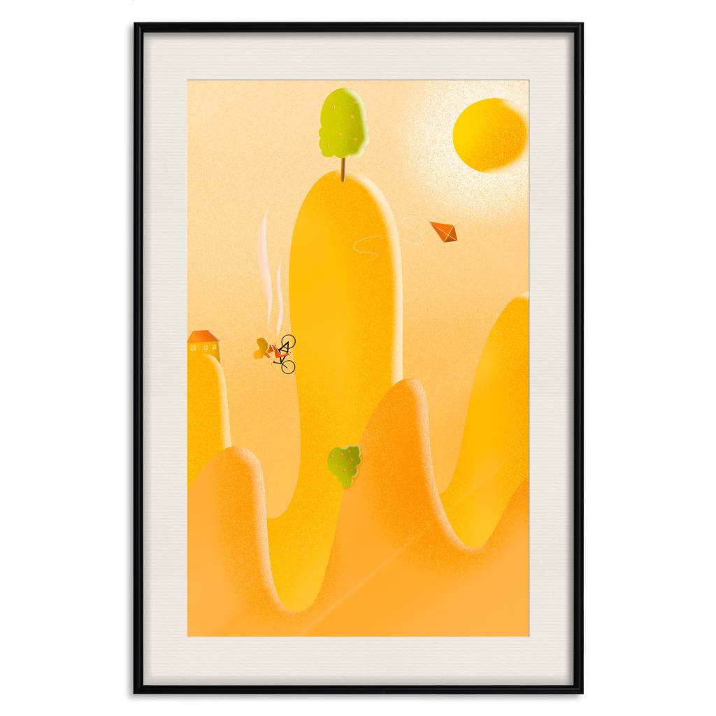 Posters: Yellow World I