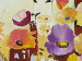Obraz Polne kwiaty (1-częściowy) - abstrakcyjna łąka z barwną roślinnością 47223 additionalThumb 2
