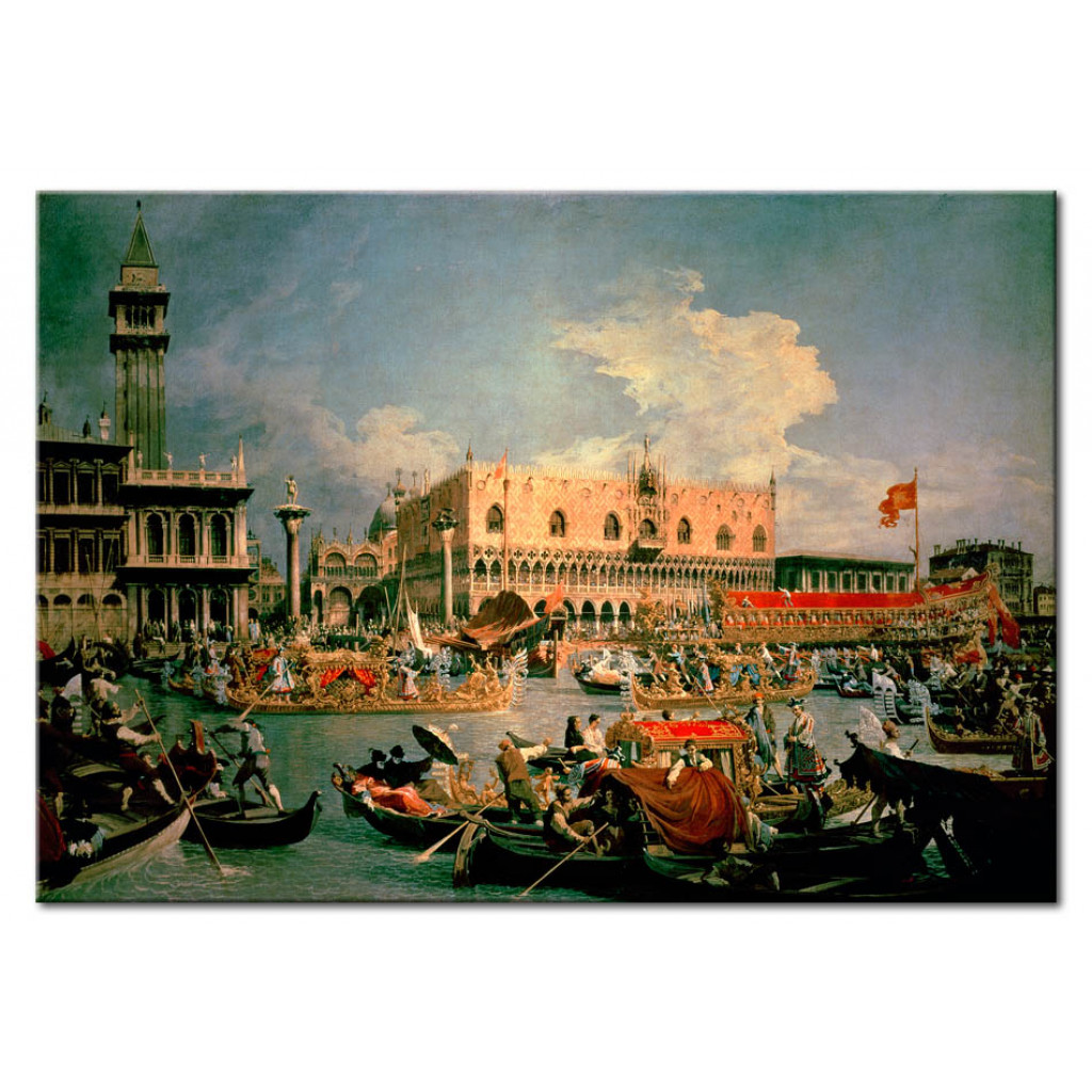 Schilderij  Canaletto: Return Of The Bucintoro On Ascension Day