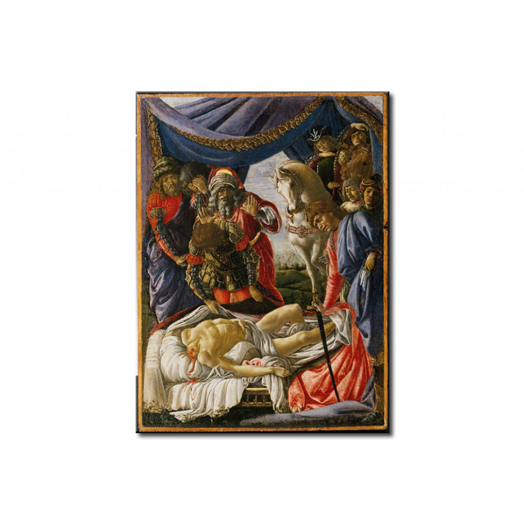 Schilderij  Sandro Botticelli: Discovery Of The Body Of Holofernes