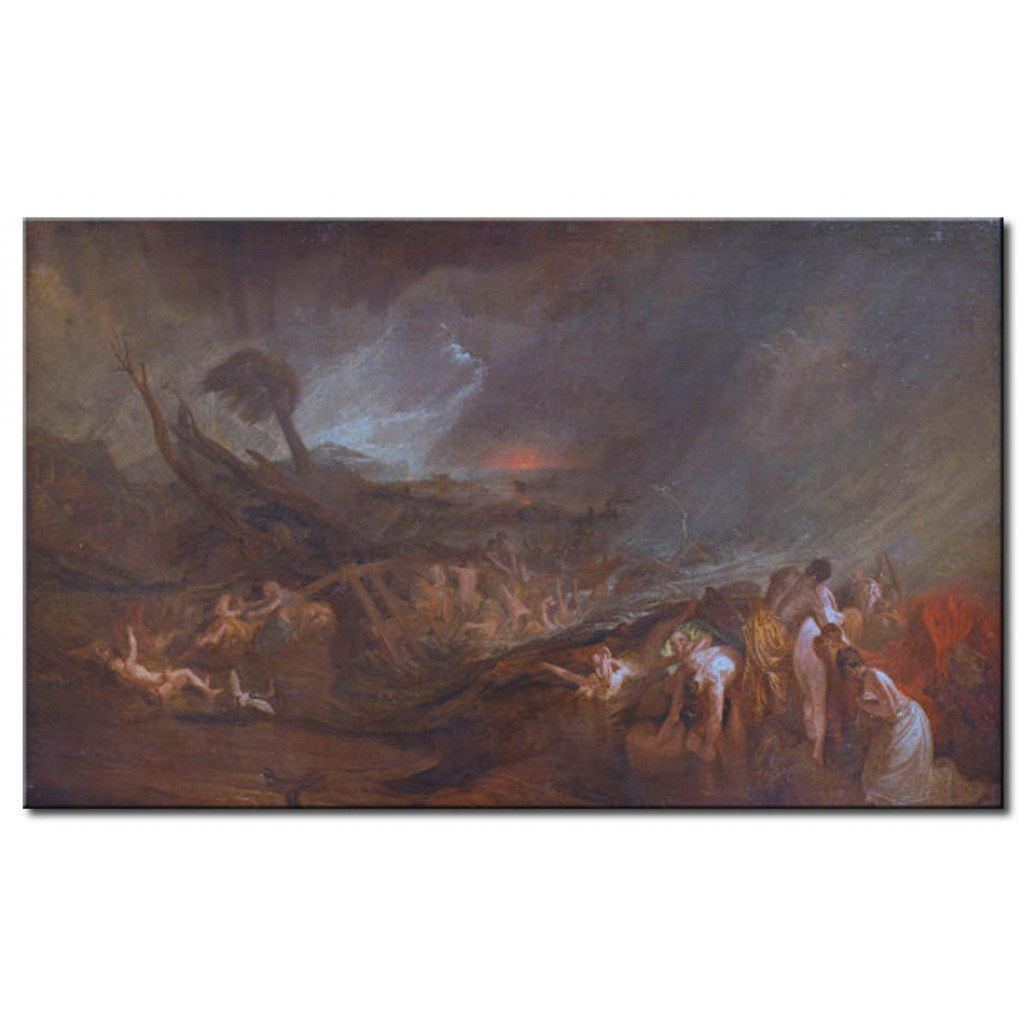 Schilderij  William Turner: The Deluge