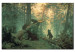Reproduction de tableau Matin dans une forêt de pins 53023