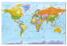 Prikbord World Map: Orbis Terrarum [Cork Map - German Text] 99123 additionalThumb 2