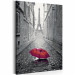 Wandbild zum Malen nach Zahlen Paris (Roter Regenschirm) 107333 additionalThumb 6