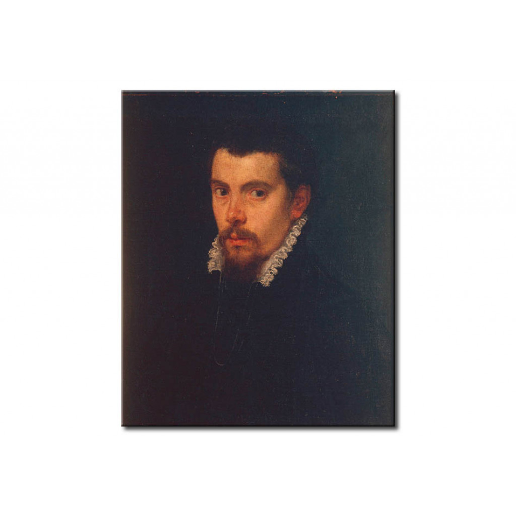 Schilderij  Tintoretto: Portrait Of A Man