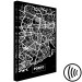 Obraz Czarno biała mapa Porto - minimalistyczna mapa miasta z ulicami 123033 additionalThumb 6