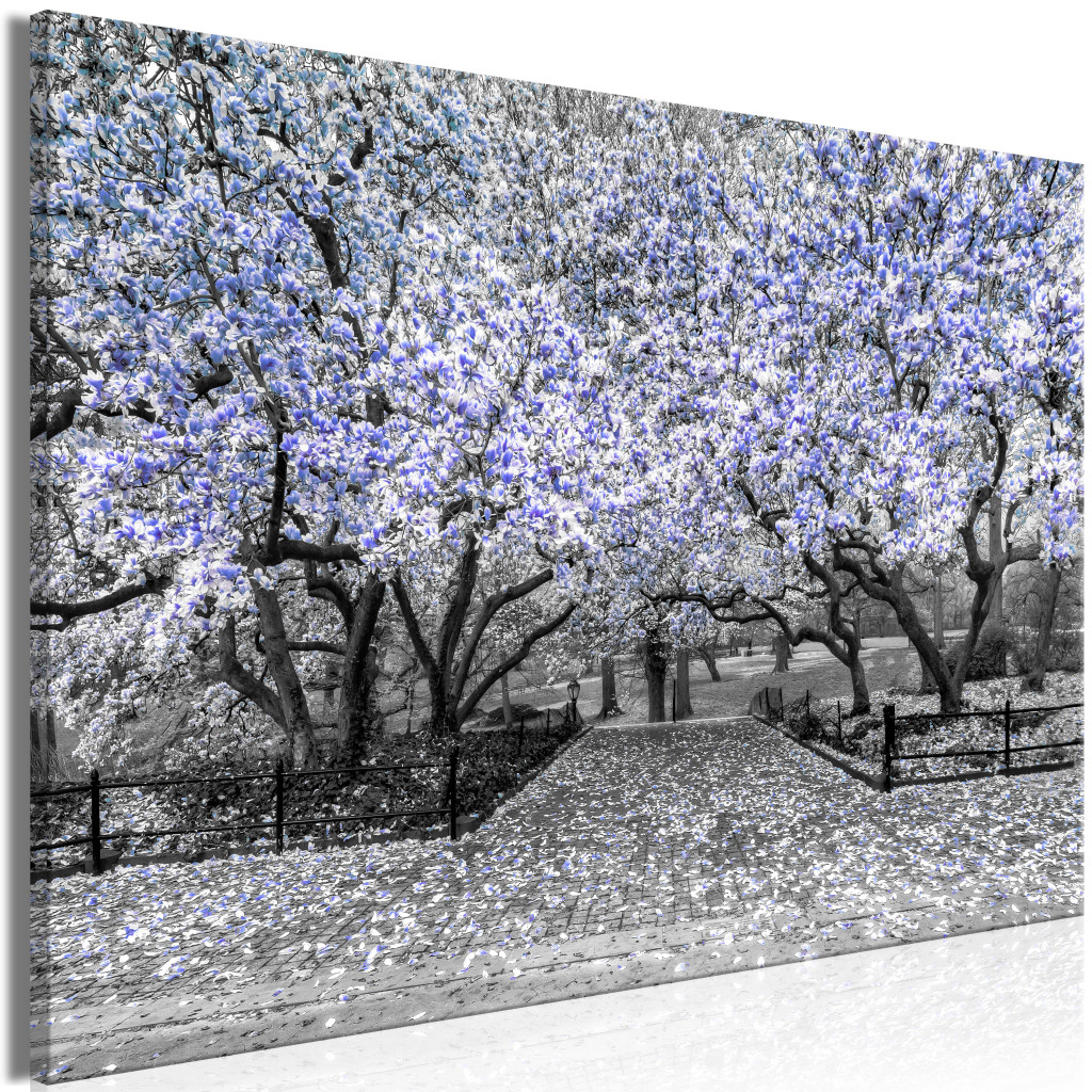 Schilderij Magnolia Park - Violet [Large Format]
