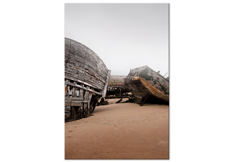 Canvas Print Abandoned Cutters (1 Part) Vertical 130333