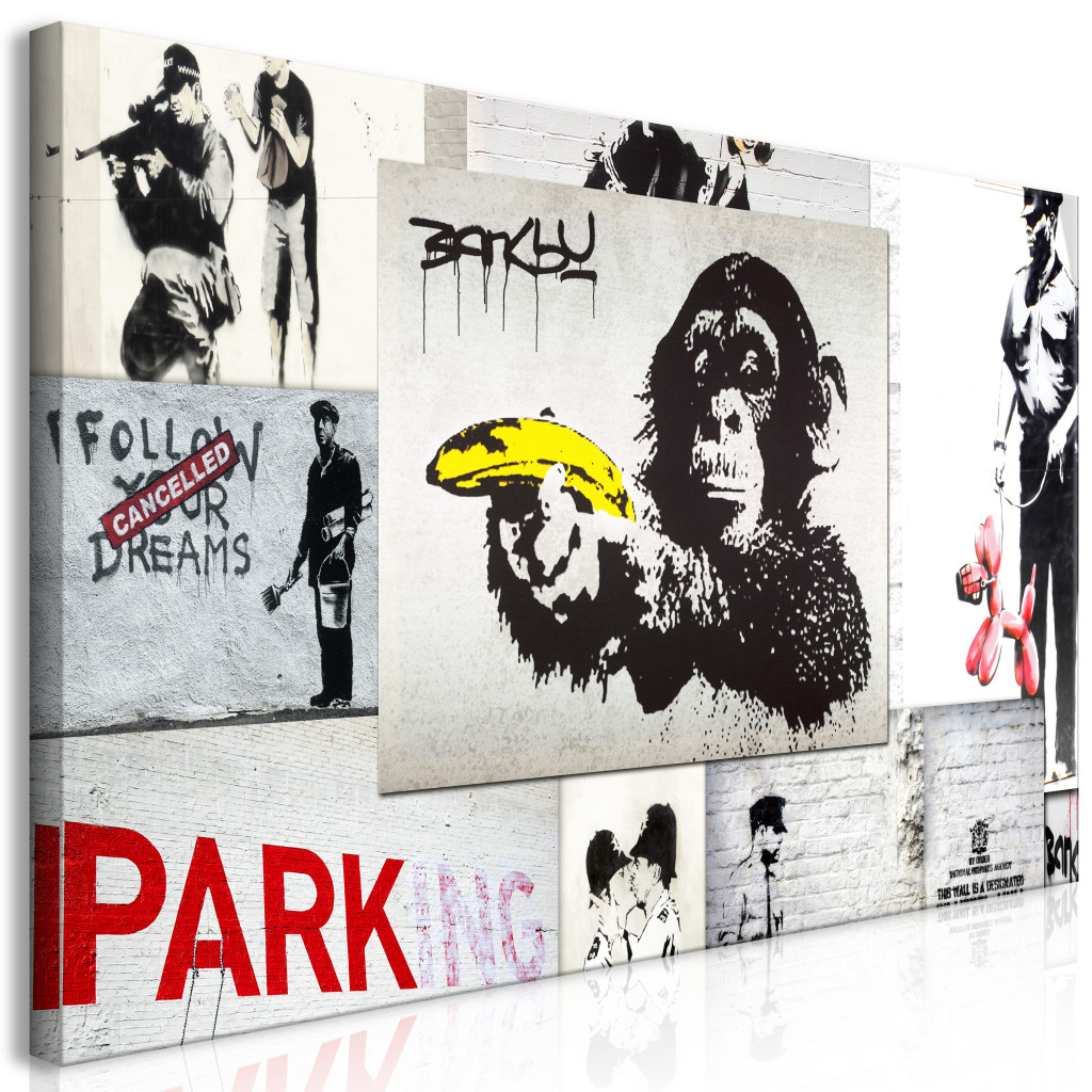 Duży Obraz XXL Banksy: Policyjne Fantazje II [Large Format]