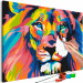 Cuadro para pintar por números Colorful Lion 137933 additionalThumb 5