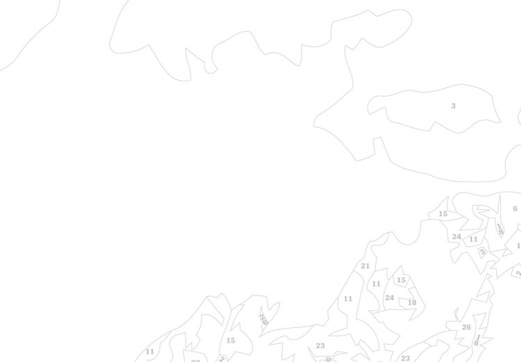 Desenho para pintar com números Snow-Capped Mountains 138333 additionalImage 7