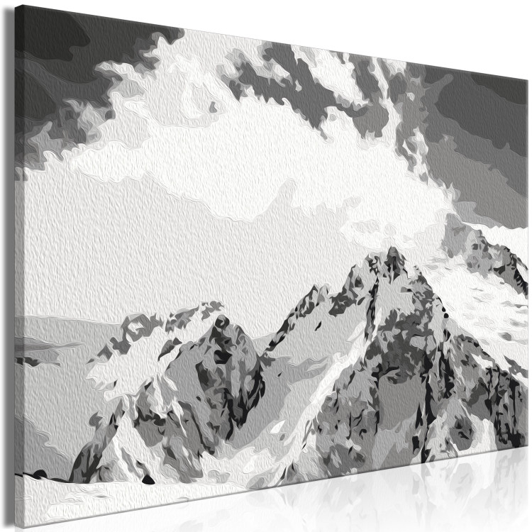 Peinture par numéros pour adultes Snow-Capped Mountains 138333 additionalImage 6