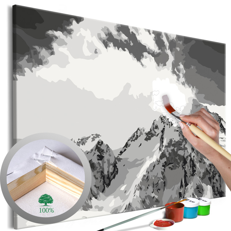 Paint by Number Kit Snow-Capped Mountains 138333