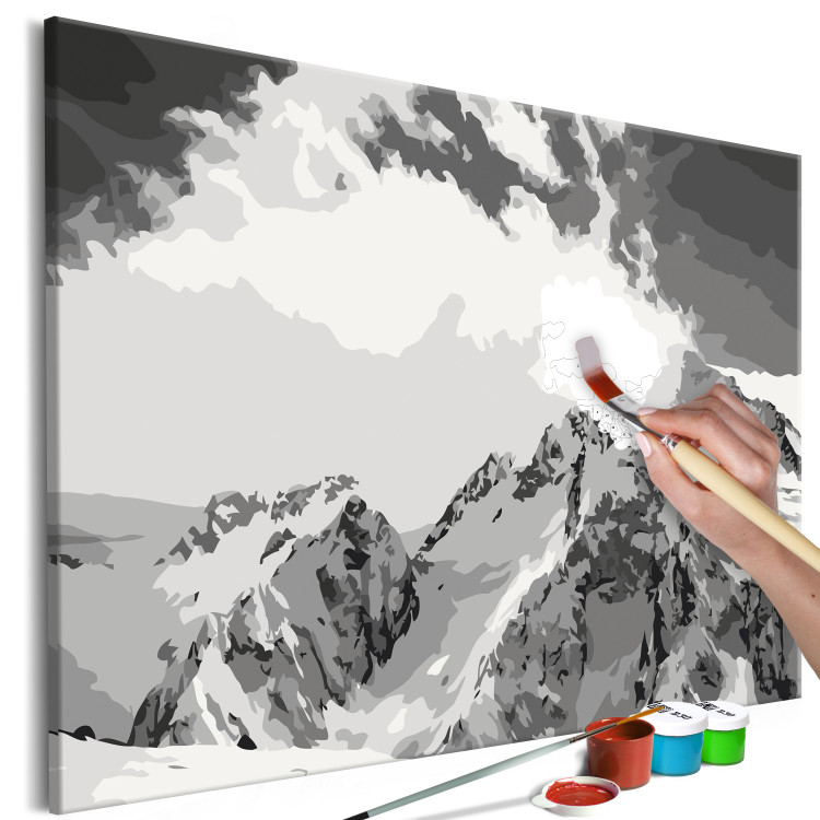 Desenho para pintar com números Snow-Capped Mountains 138333 additionalImage 5