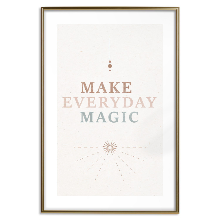 Poster Everyday Magic - Uplifting Inscription and Ornaments 146133 additionalImage 22