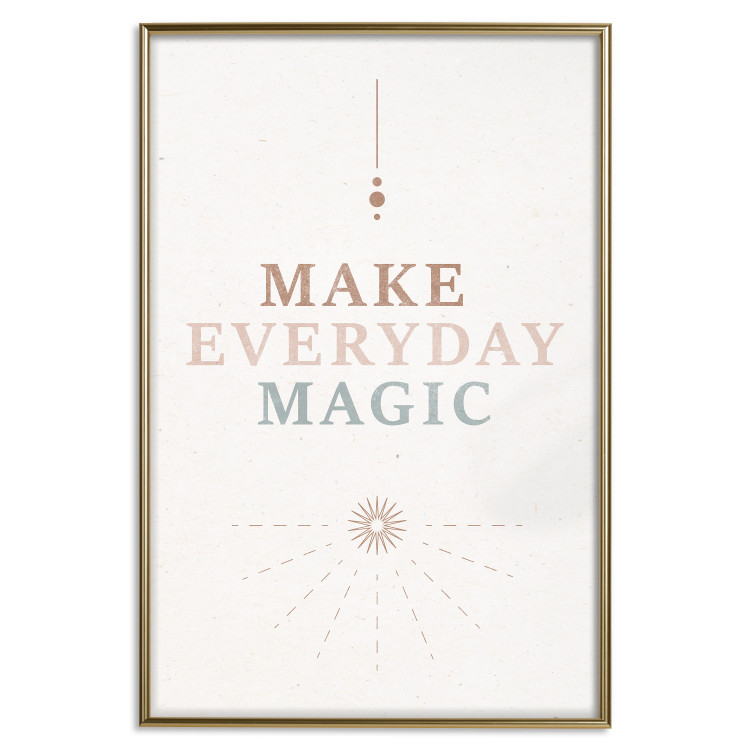 Poster Everyday Magic - Uplifting Inscription and Ornaments 146133 additionalImage 27
