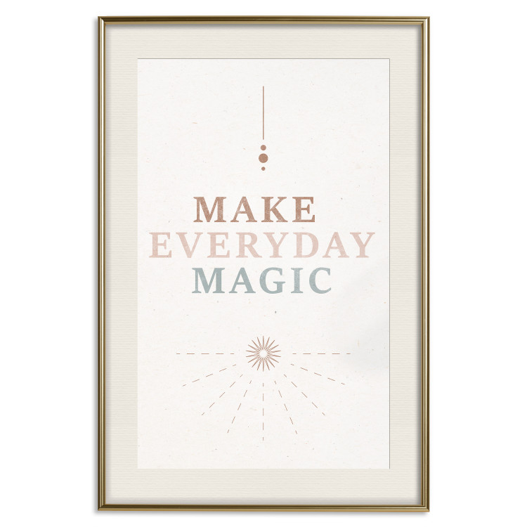 Poster Everyday Magic - Uplifting Inscription and Ornaments 146133 additionalImage 26