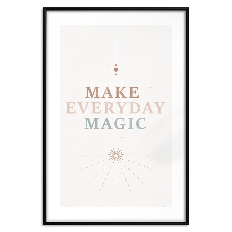Poster Everyday Magic - Uplifting Inscription and Ornaments 146133 additionalImage 25