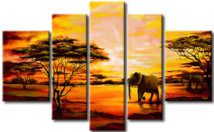 Pintura Vagando por  África  49233