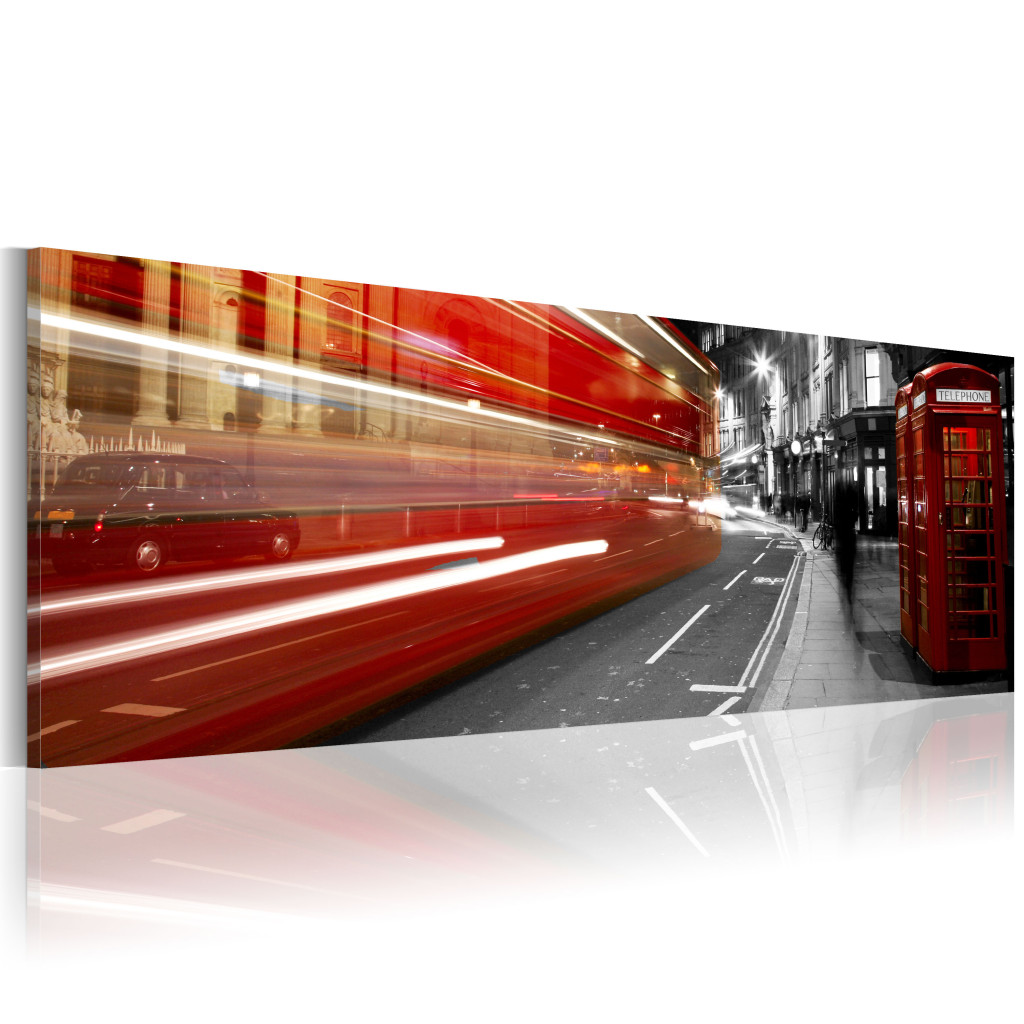 Schilderij  Londen: London Rush Hour