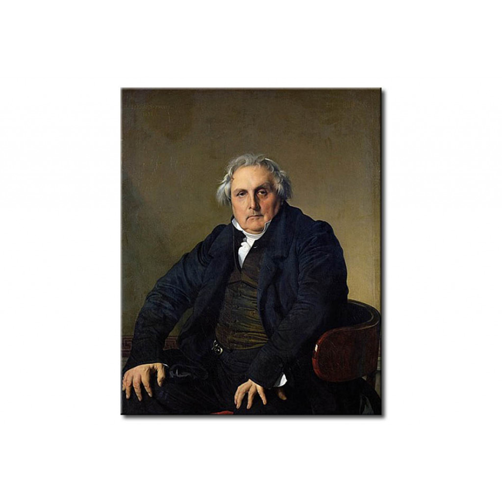 Schilderij  Jean-Auguste-Dominique Ingres: Louis-Francois Bertin