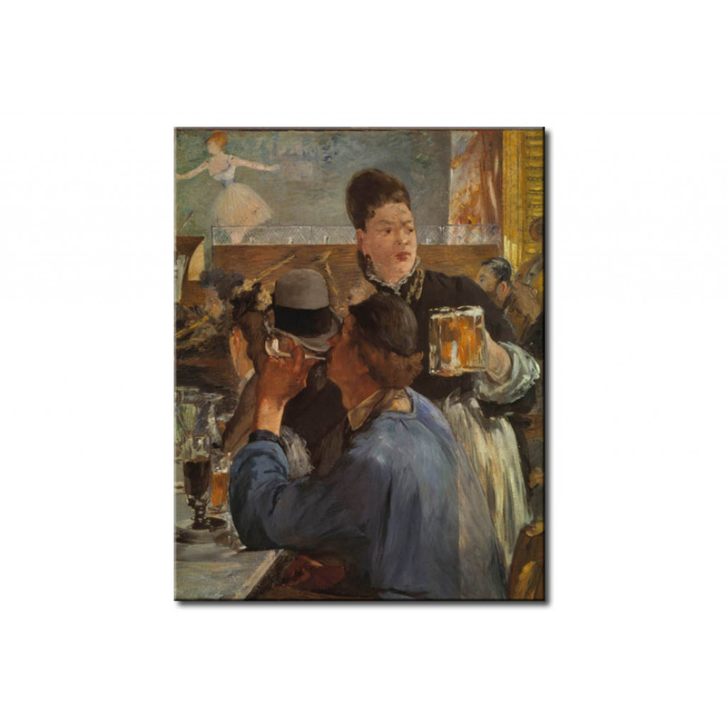 Schilderij  Edouard Manet: La Servante De Bocks